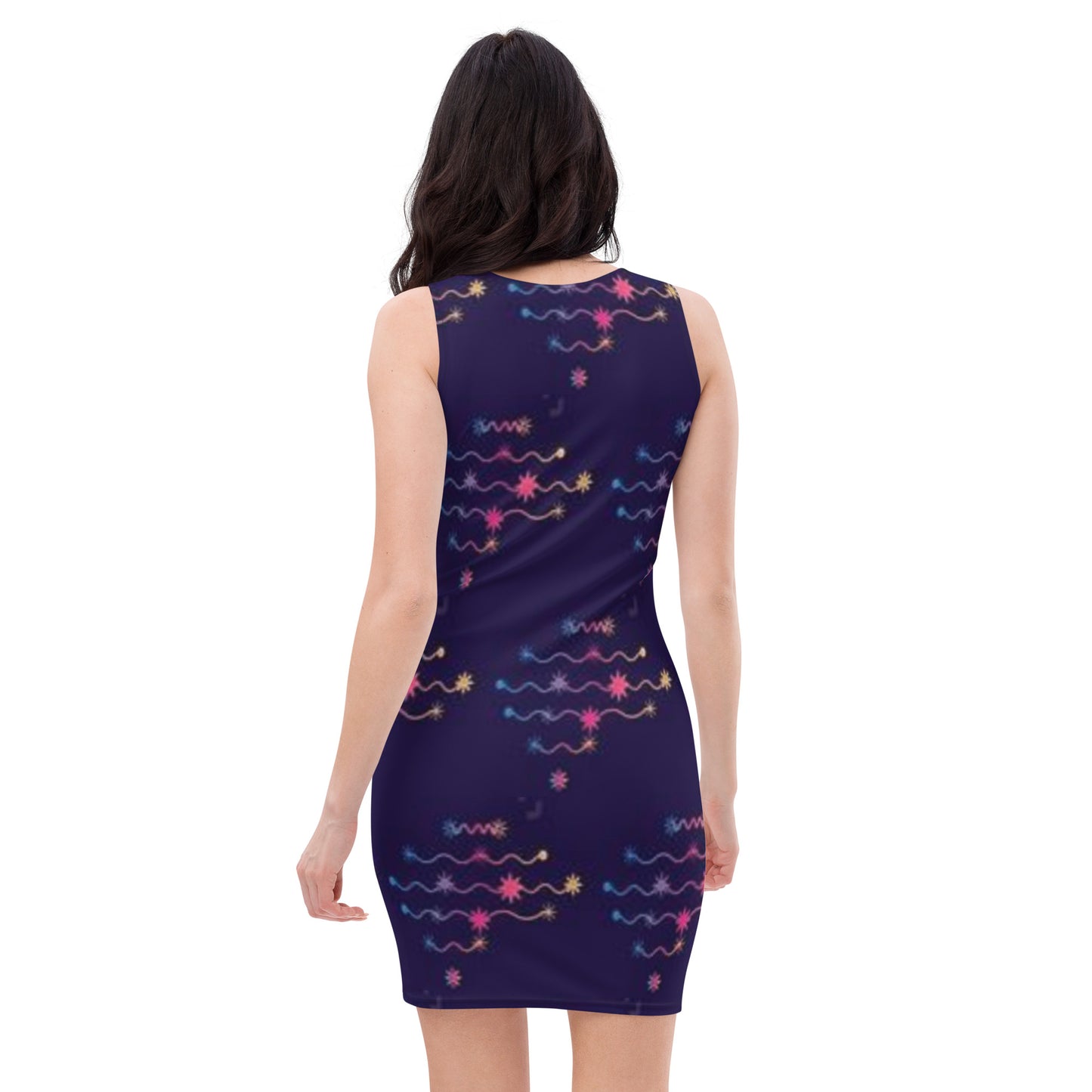 Ai abstract design Bodycon dress