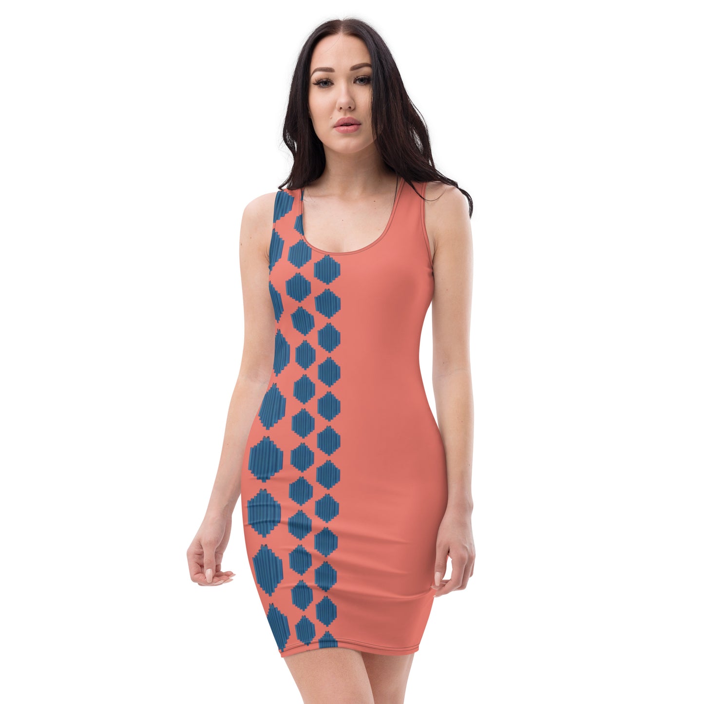 Half n Half Bodycon dress