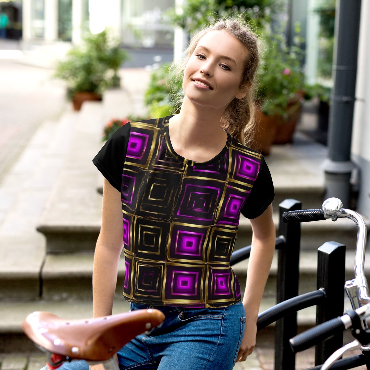 AI Art Crop Tee