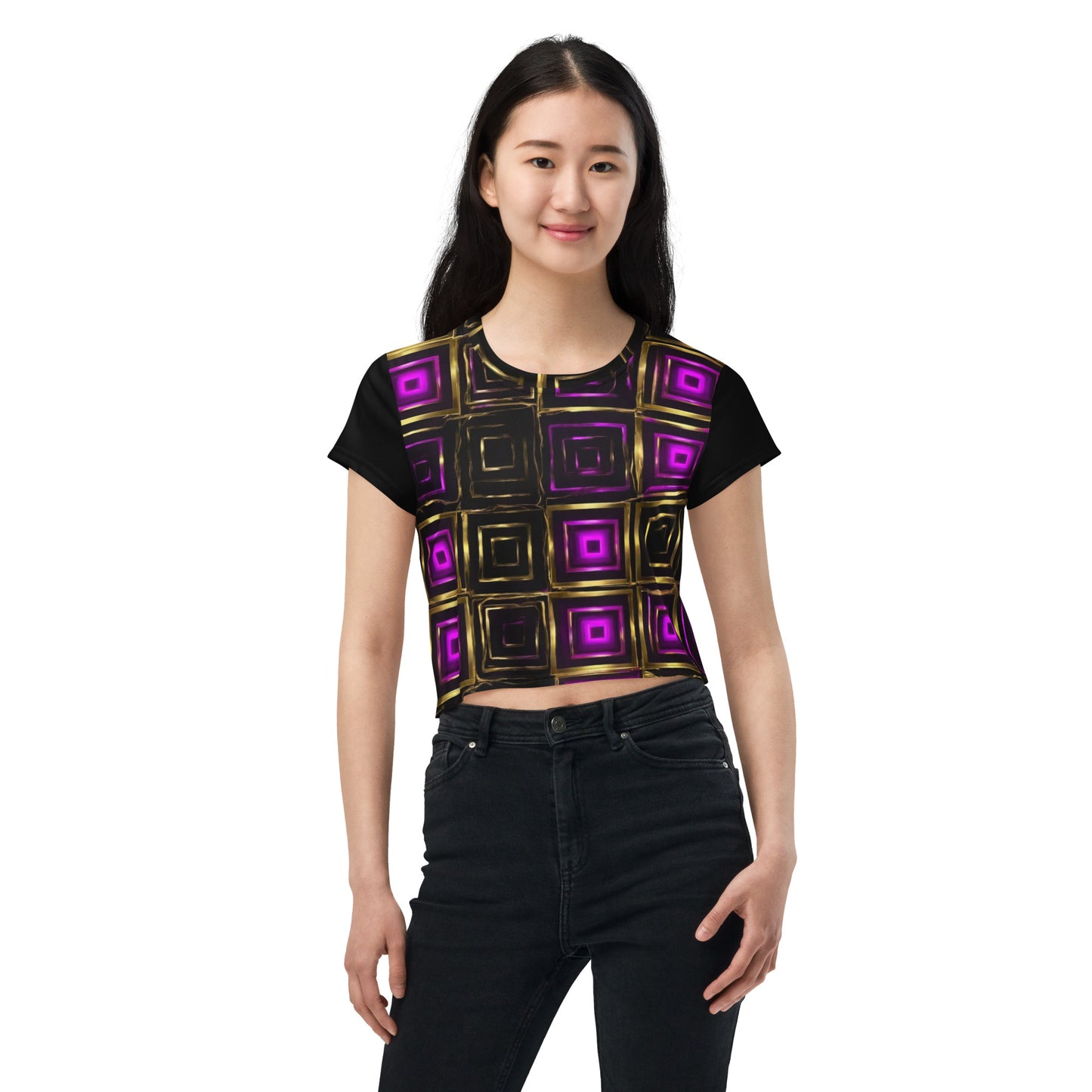 AI Art Crop Tee