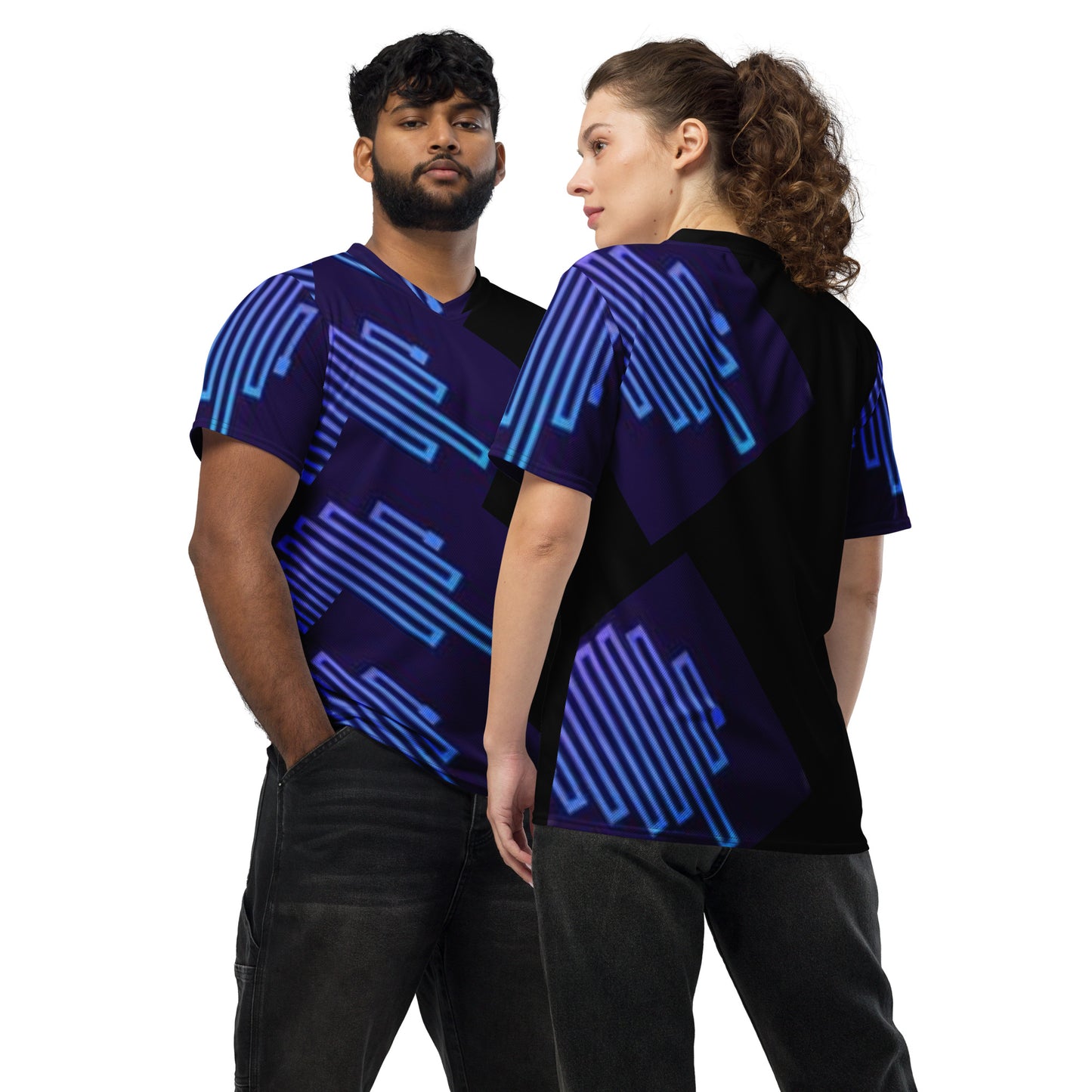 Half n Half unisex Tshirt