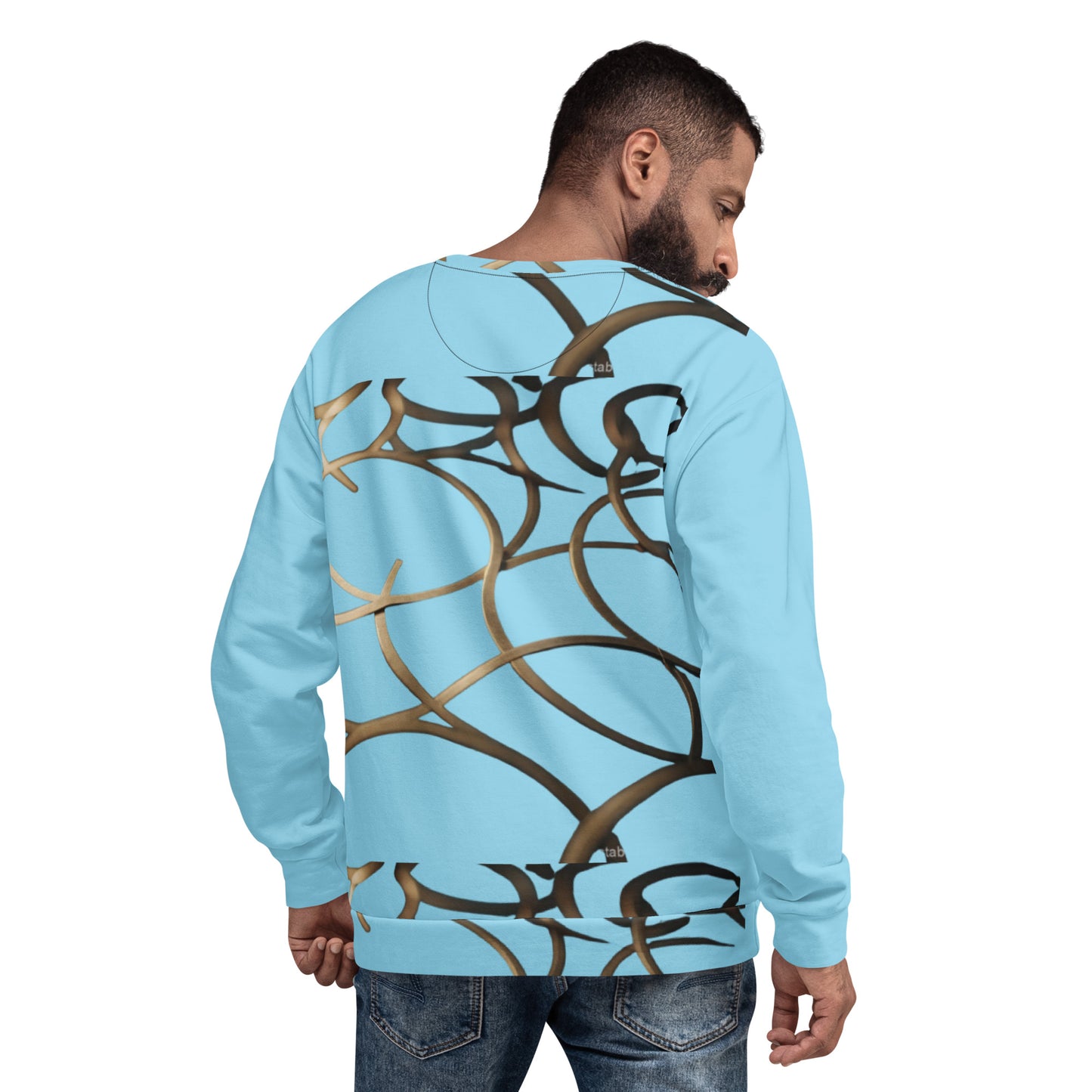Abstract AI design Unisex Sweatshirt