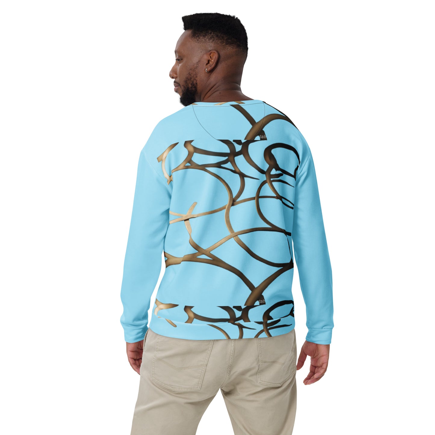 Abstract AI design Unisex Sweatshirt