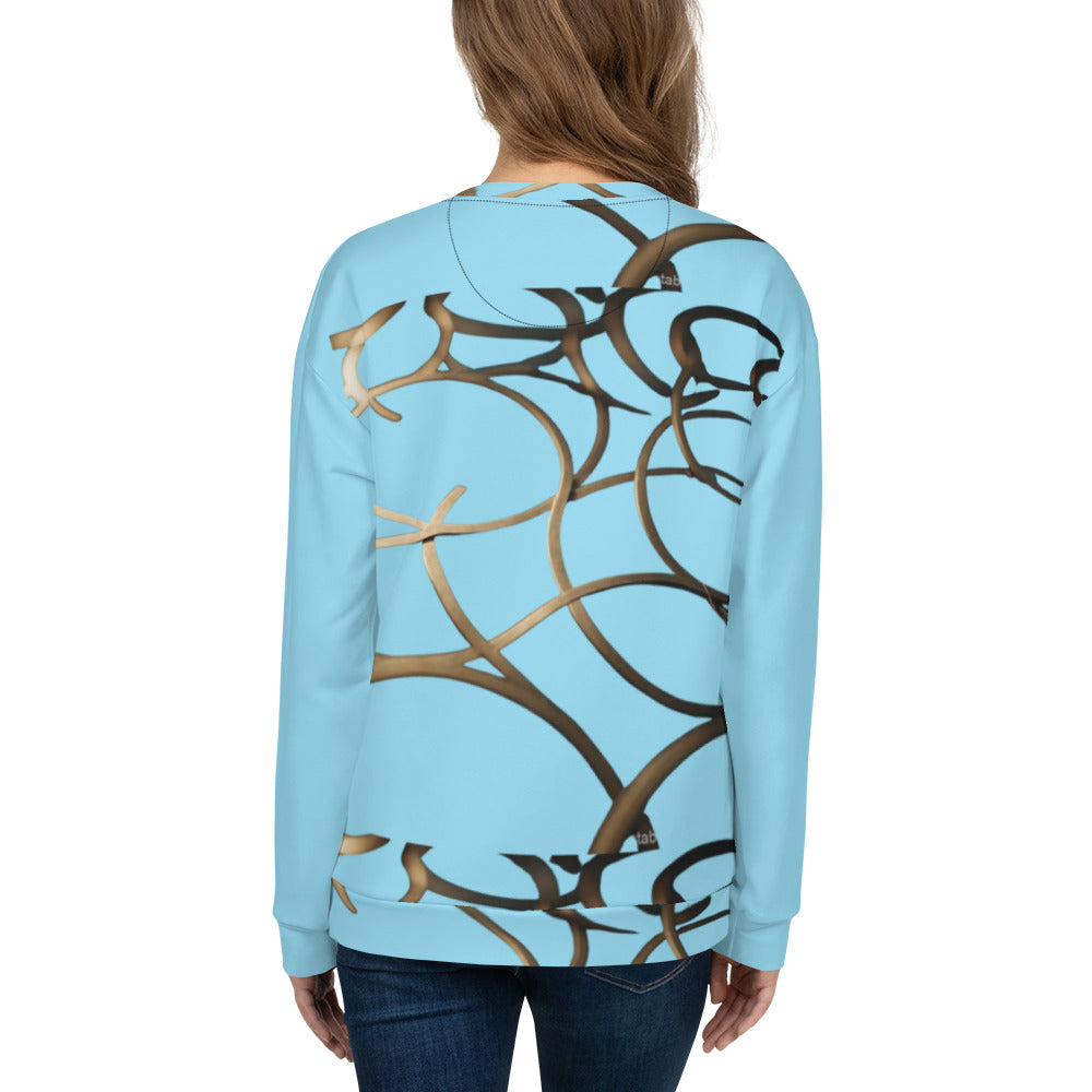 Abstract AI design Unisex Sweatshirt