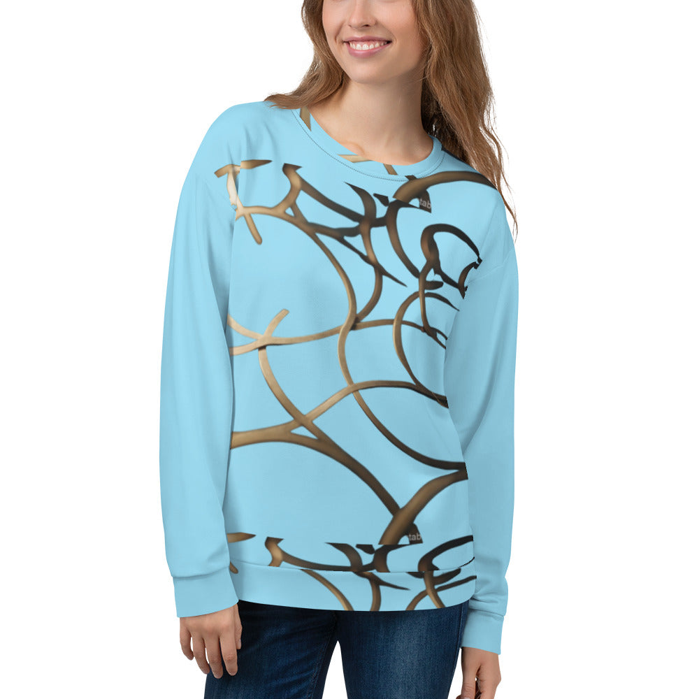 Abstract AI design Unisex Sweatshirt