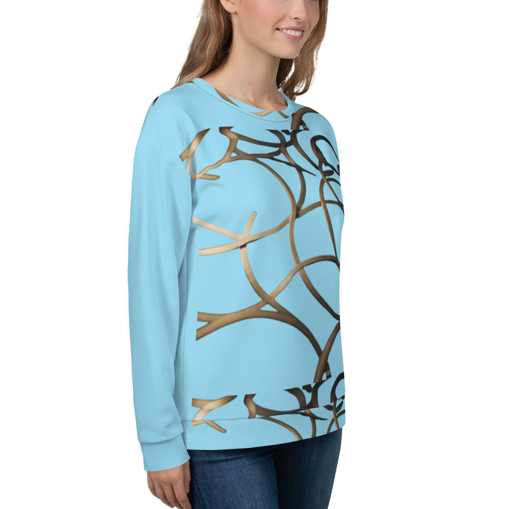 Abstract AI design Unisex Sweatshirt