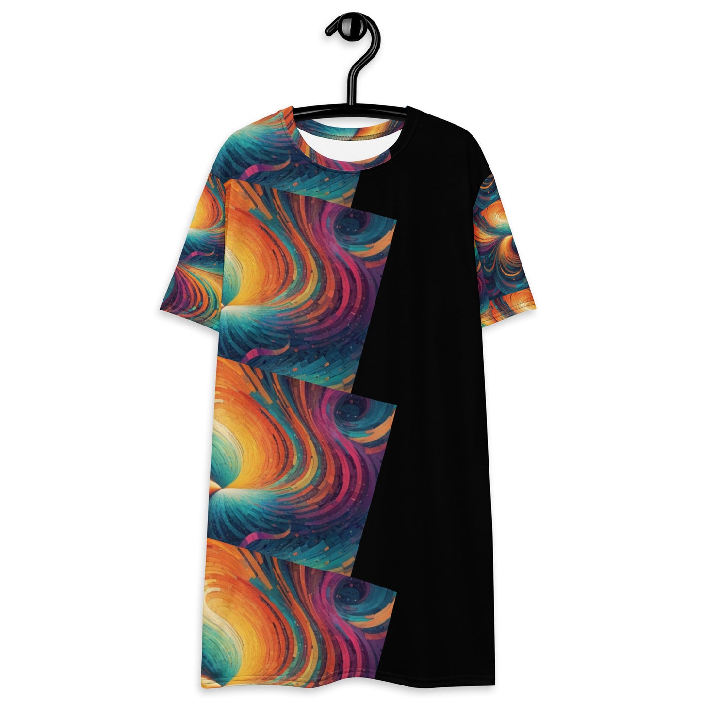 Half n Half T-shirt dress