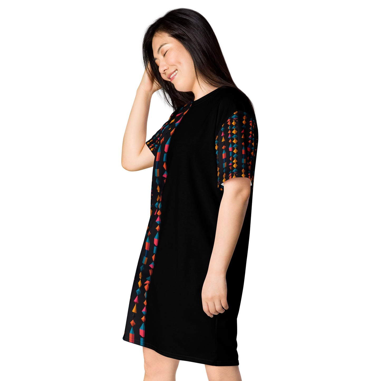 Half n Half T-shirt dress