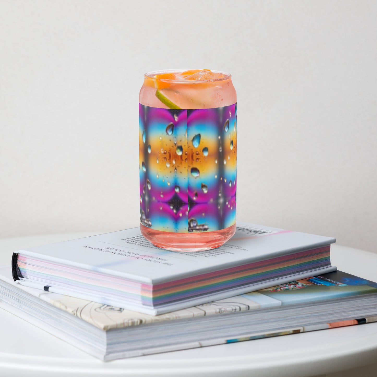 Can-shaped glass
