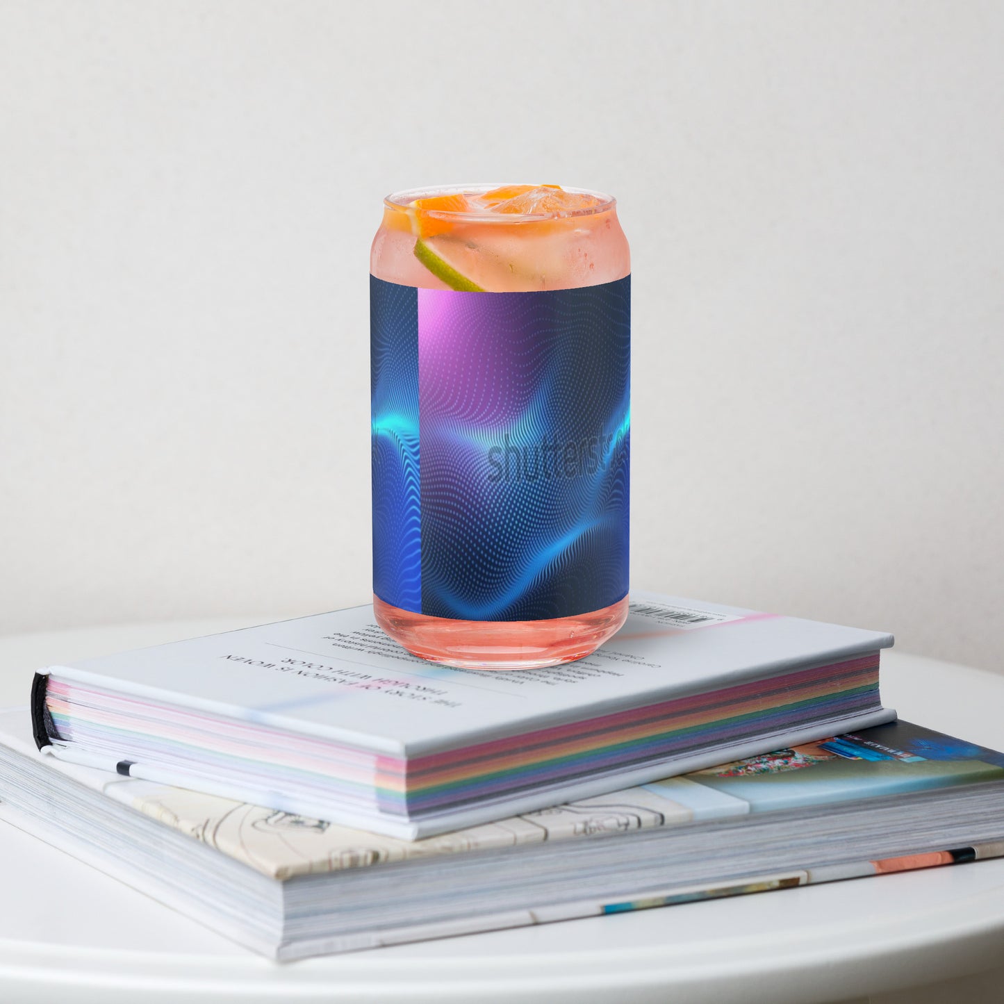 Can-shaped glass