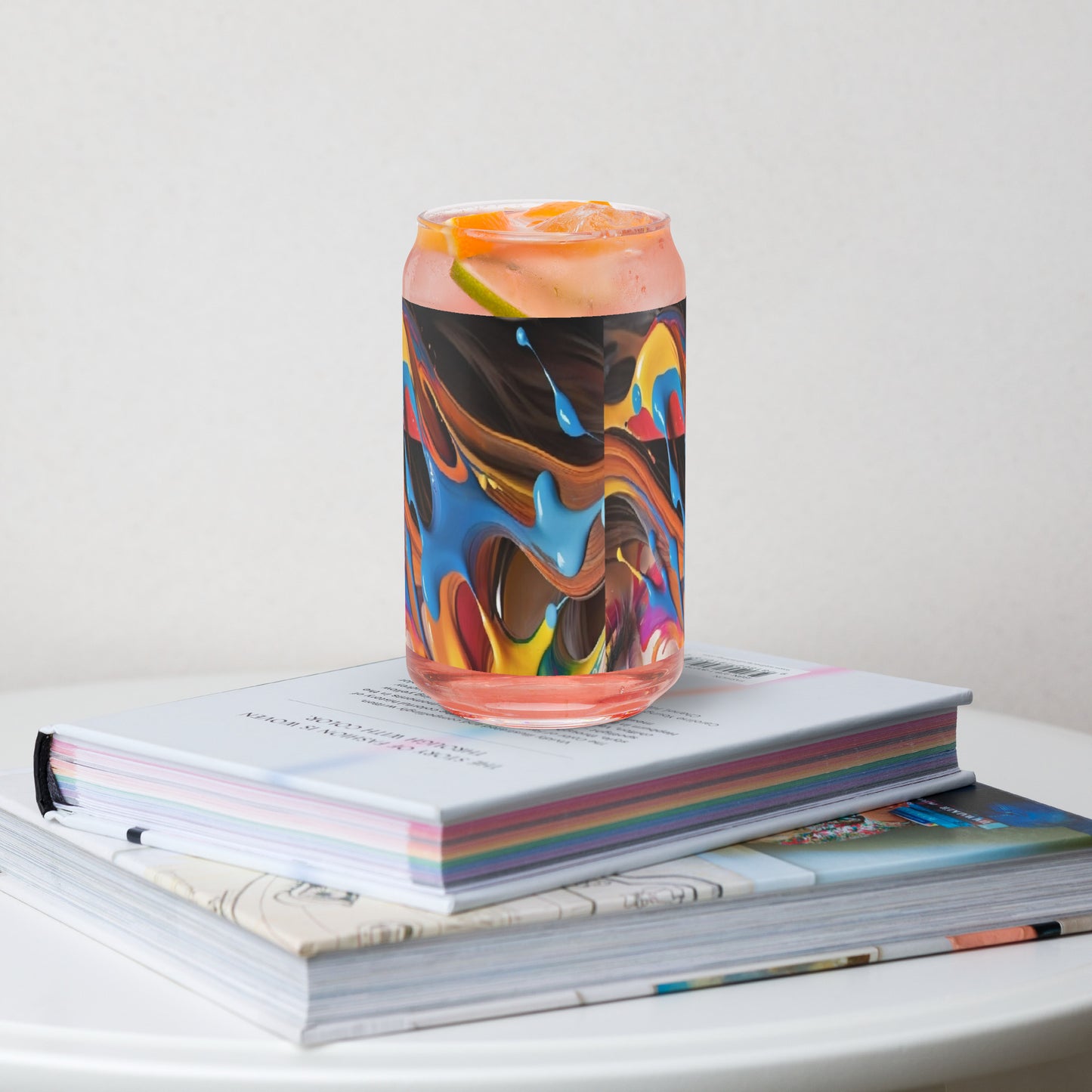 Can-shaped glass