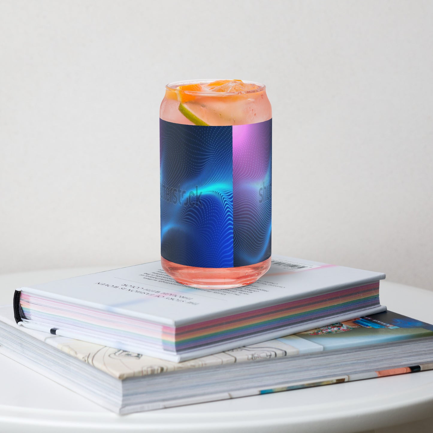 Can-shaped glass