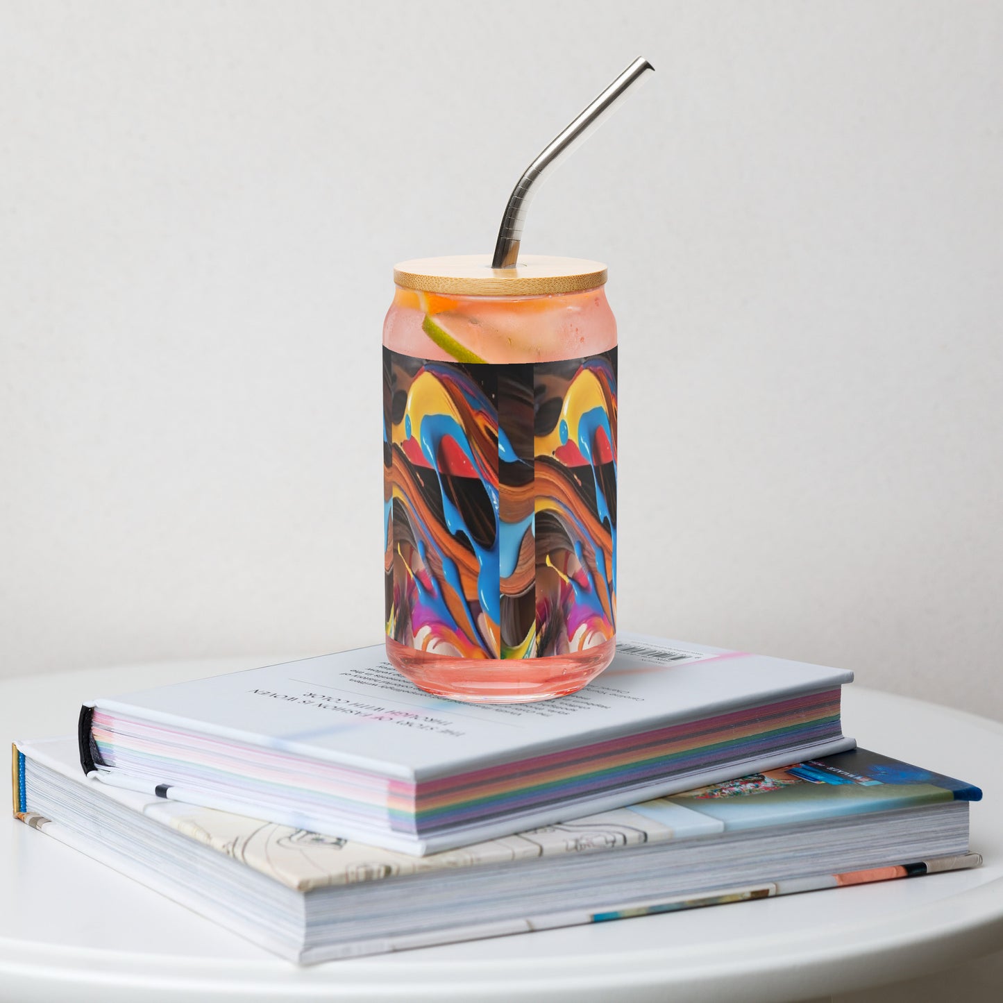 Can-shaped glass