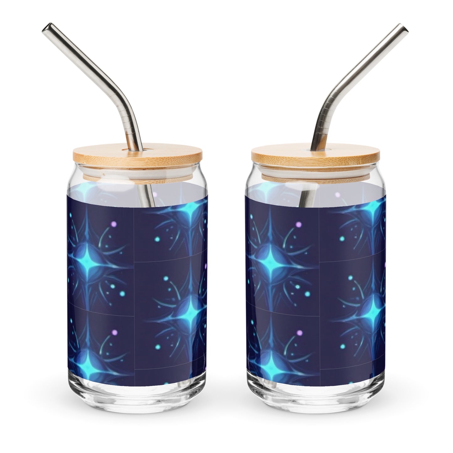 Can-shaped glass