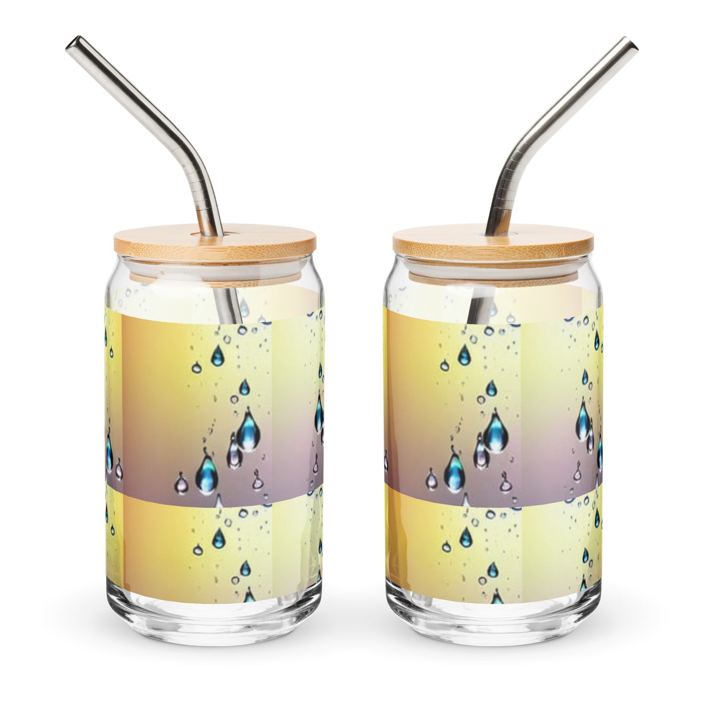Can-shaped glass