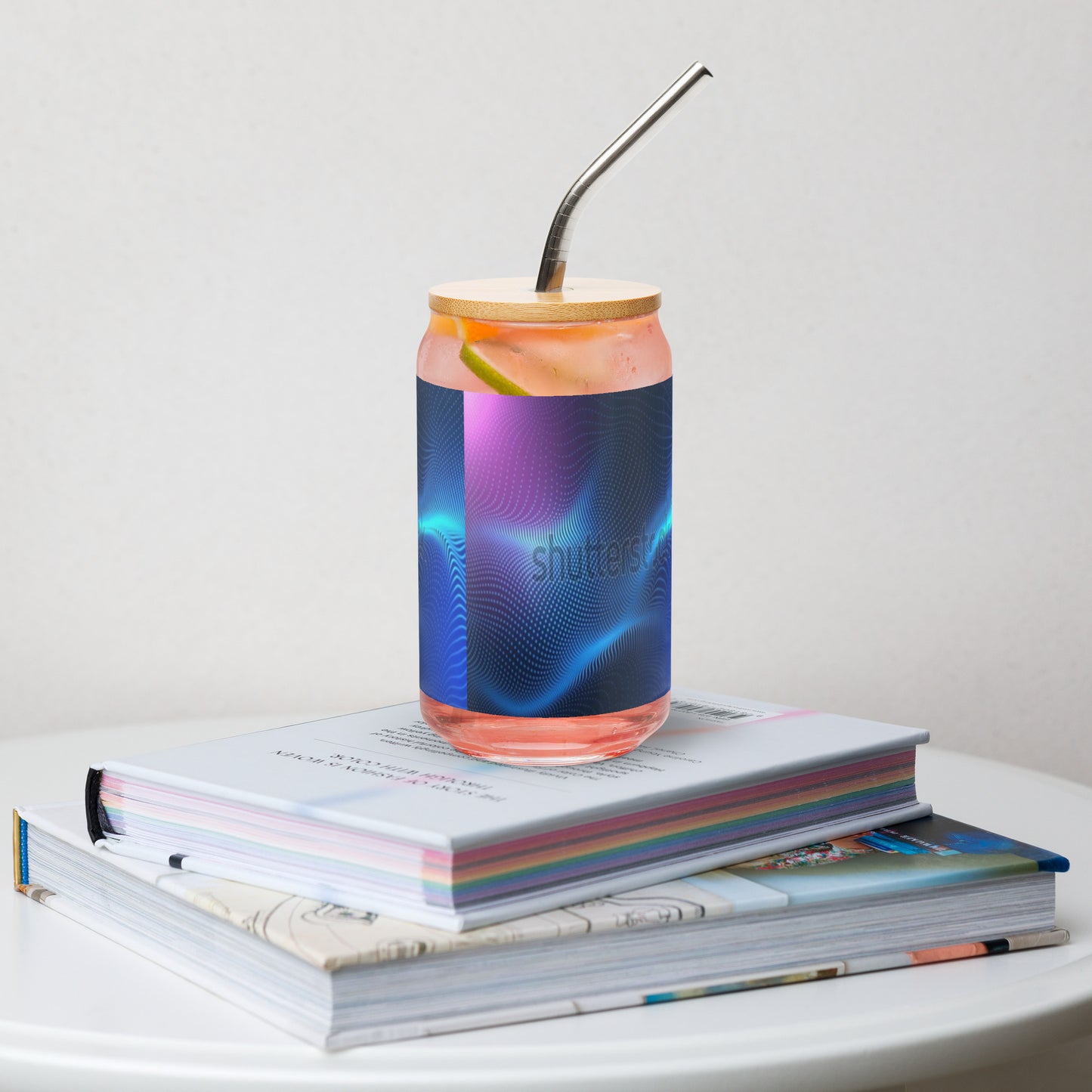 Can-shaped glass