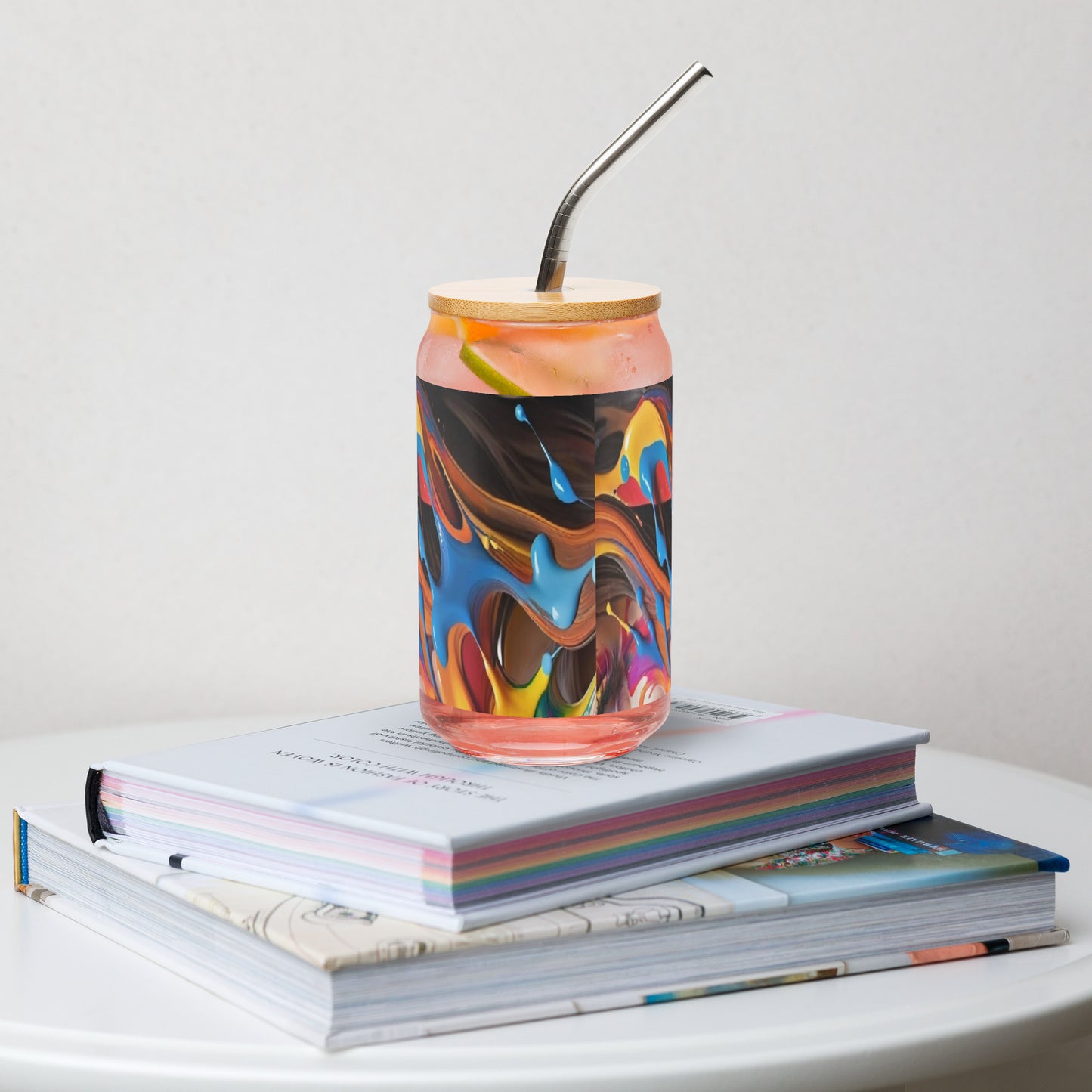 Can-shaped glass