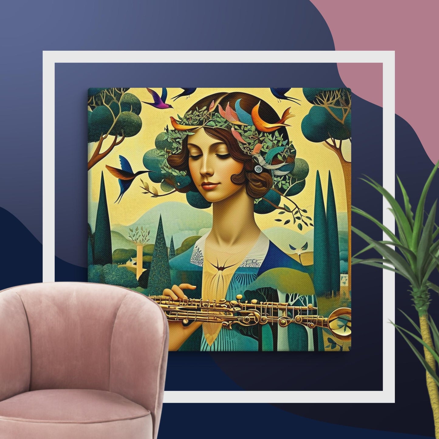 AI Fusion Art Canvas