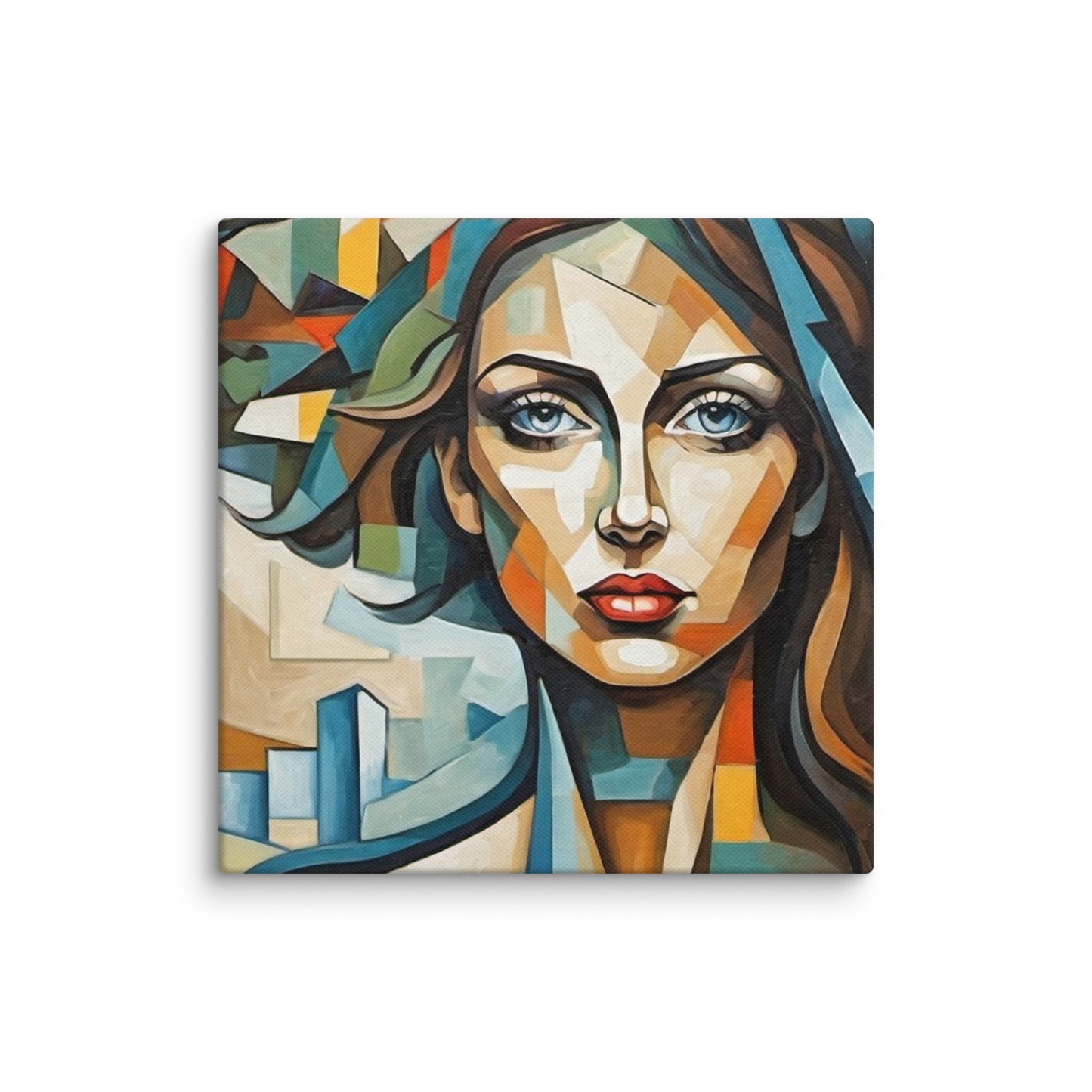 Fusion Cubism Modern ART Canvas