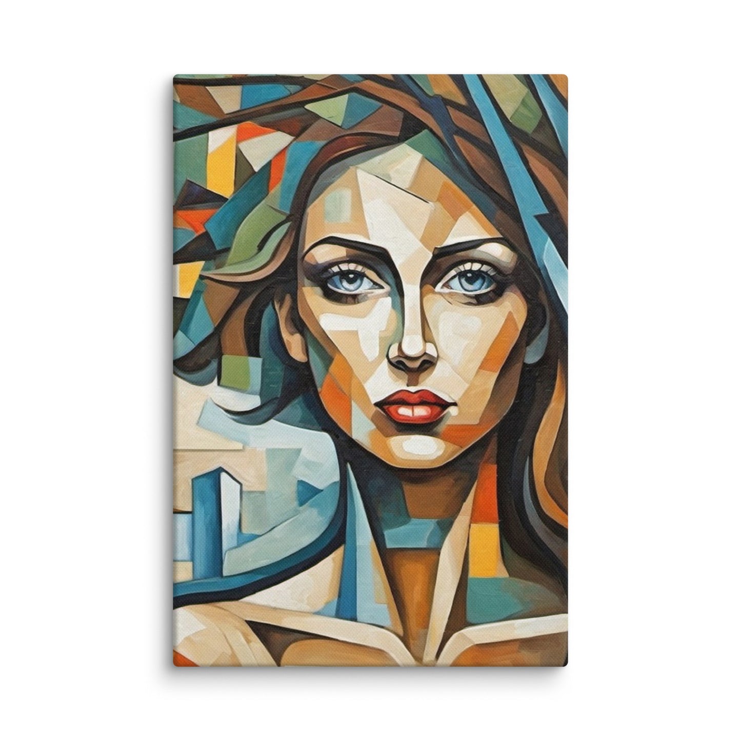 Fusion Cubism Modern ART Canvas