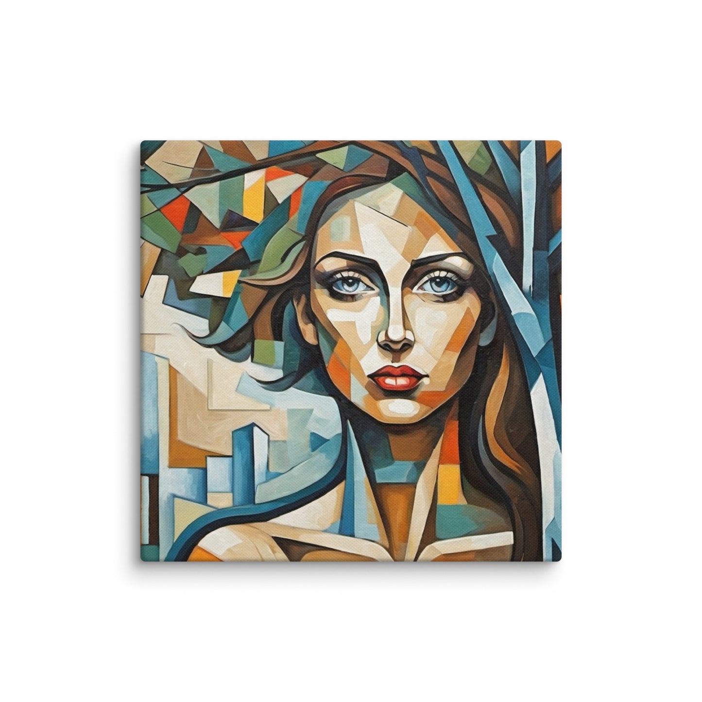 Fusion Cubism Modern ART Canvas