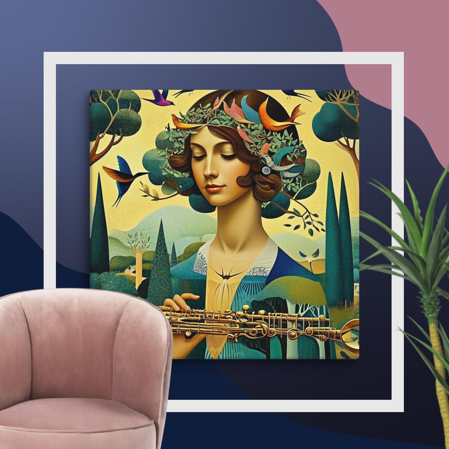 AI Fusion Art Canvas