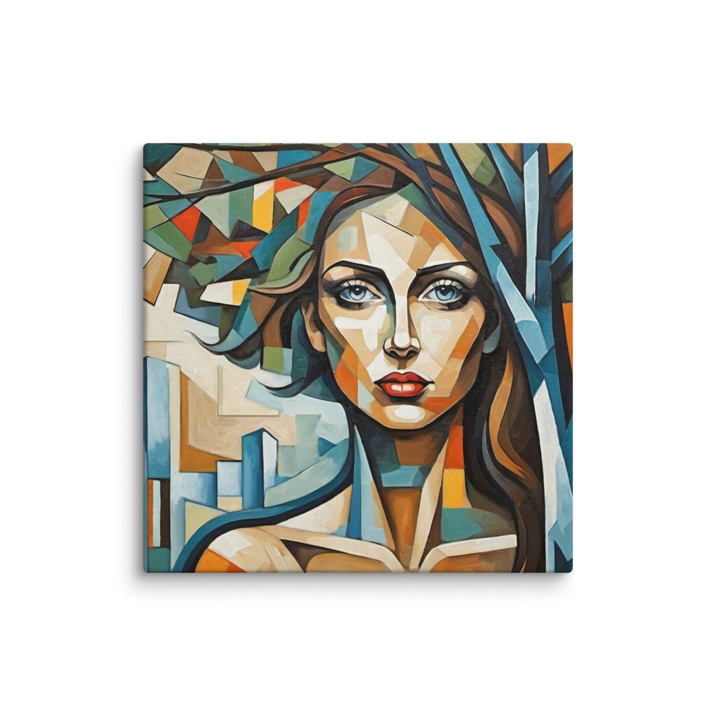 Fusion Cubism Modern ART Canvas