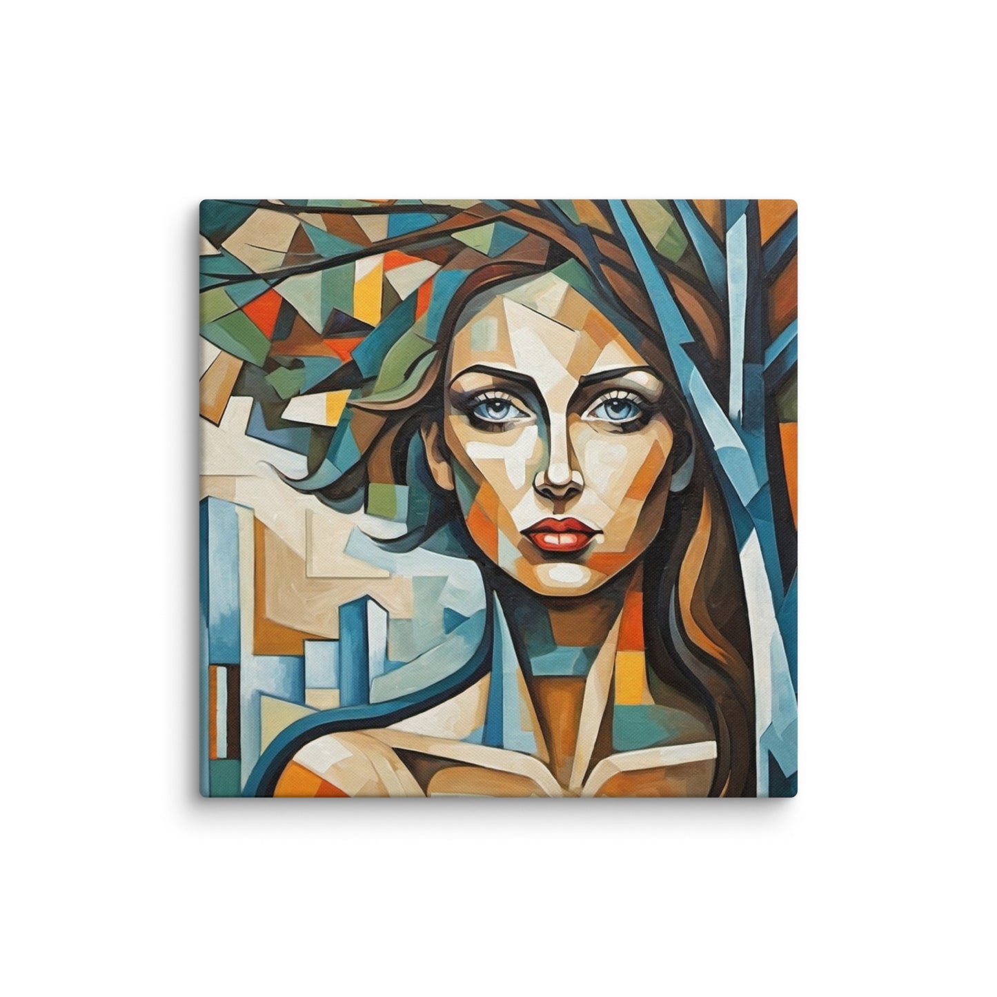 Fusion Cubism Modern ART Canvas