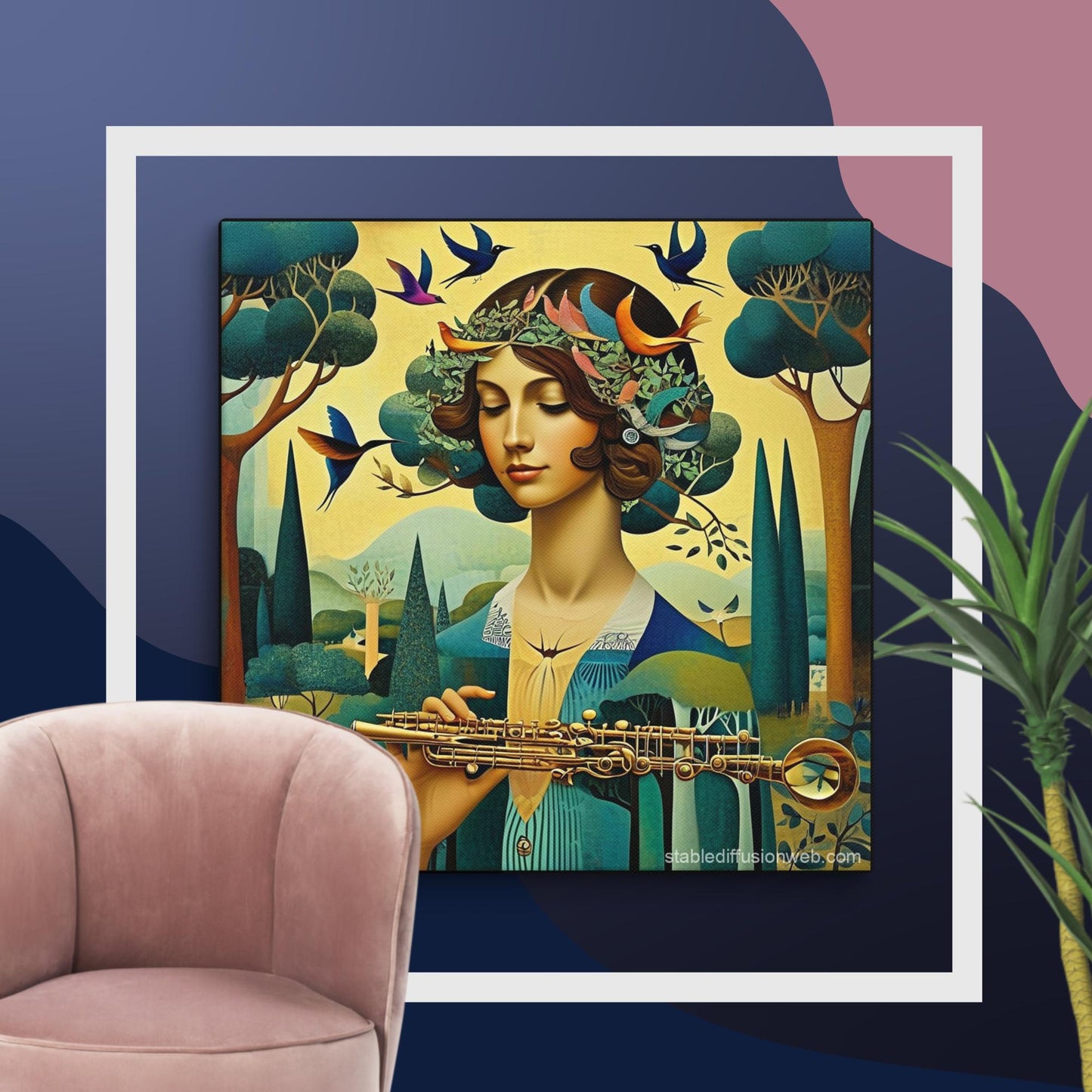 AI Fusion Art Canvas