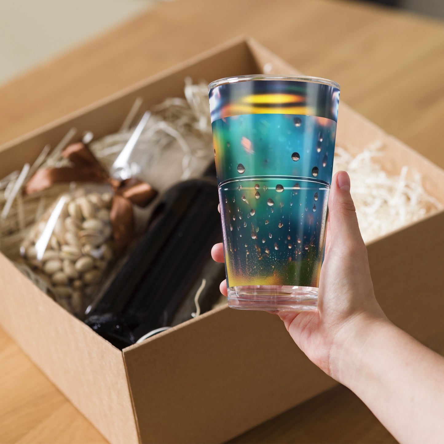 Shaker pint glass