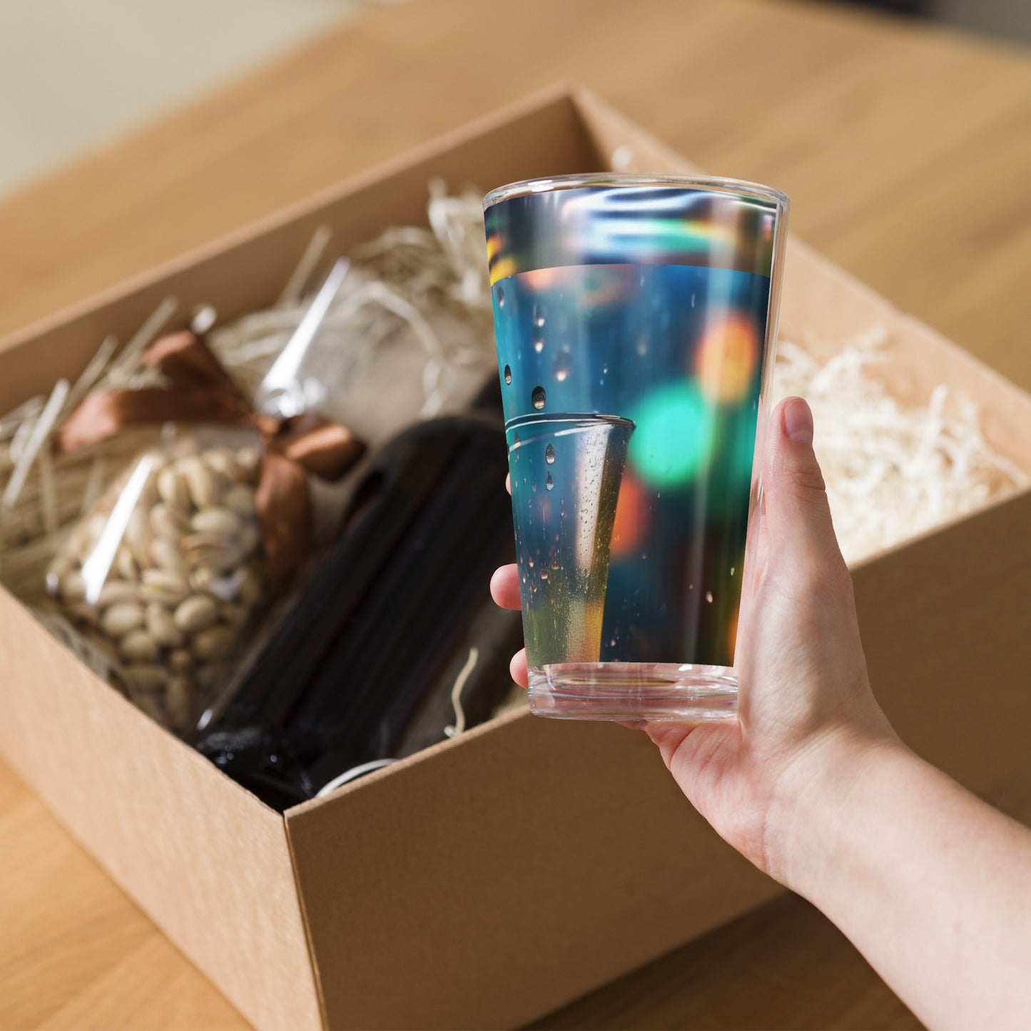 Shaker pint glass