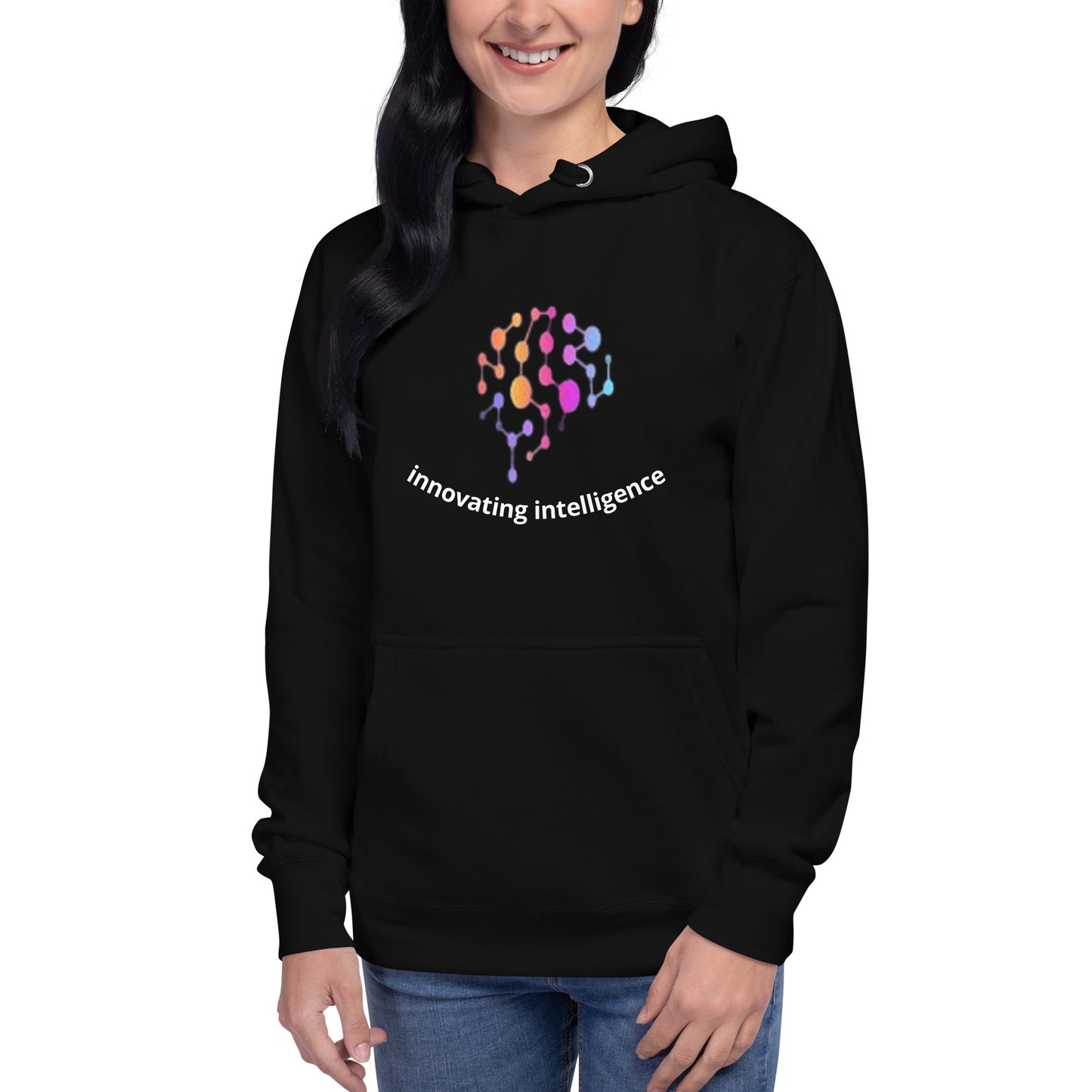 AI abstract symbol Unisex Hoodie