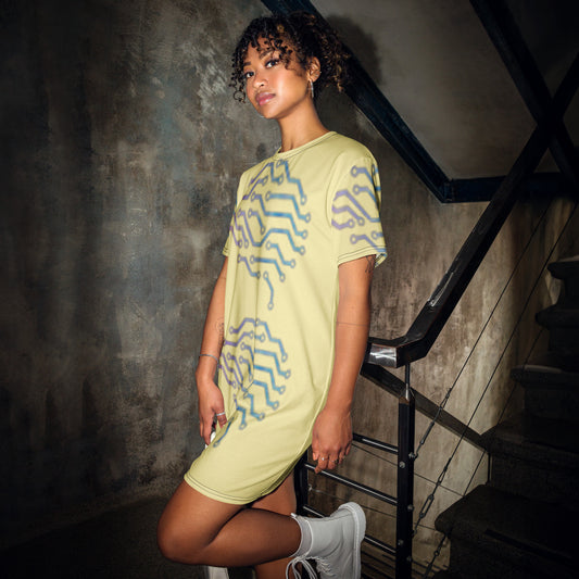 AI Art T-Shirt Dress