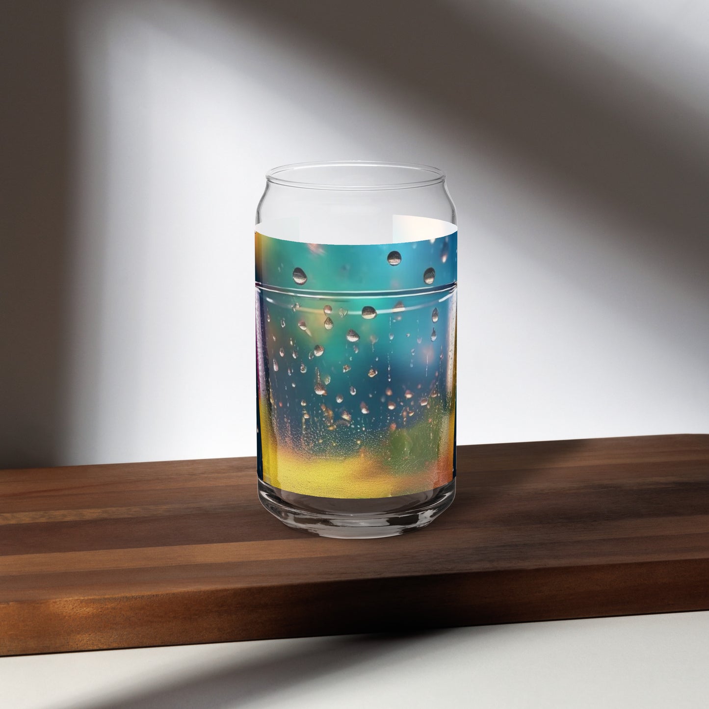 Can-shaped glass