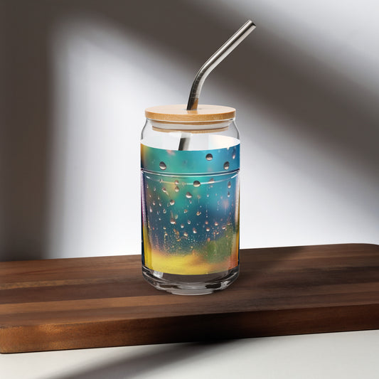 Can-shaped glass