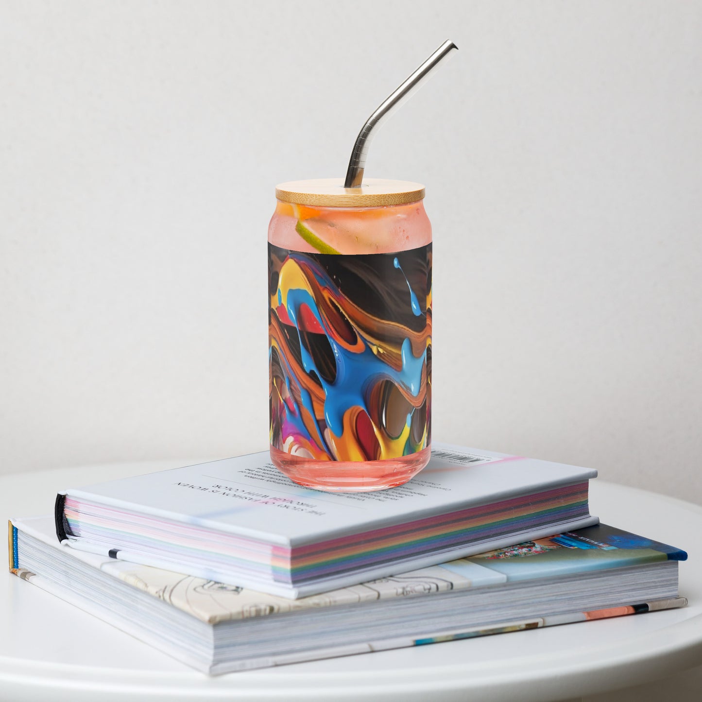 Can-shaped glass
