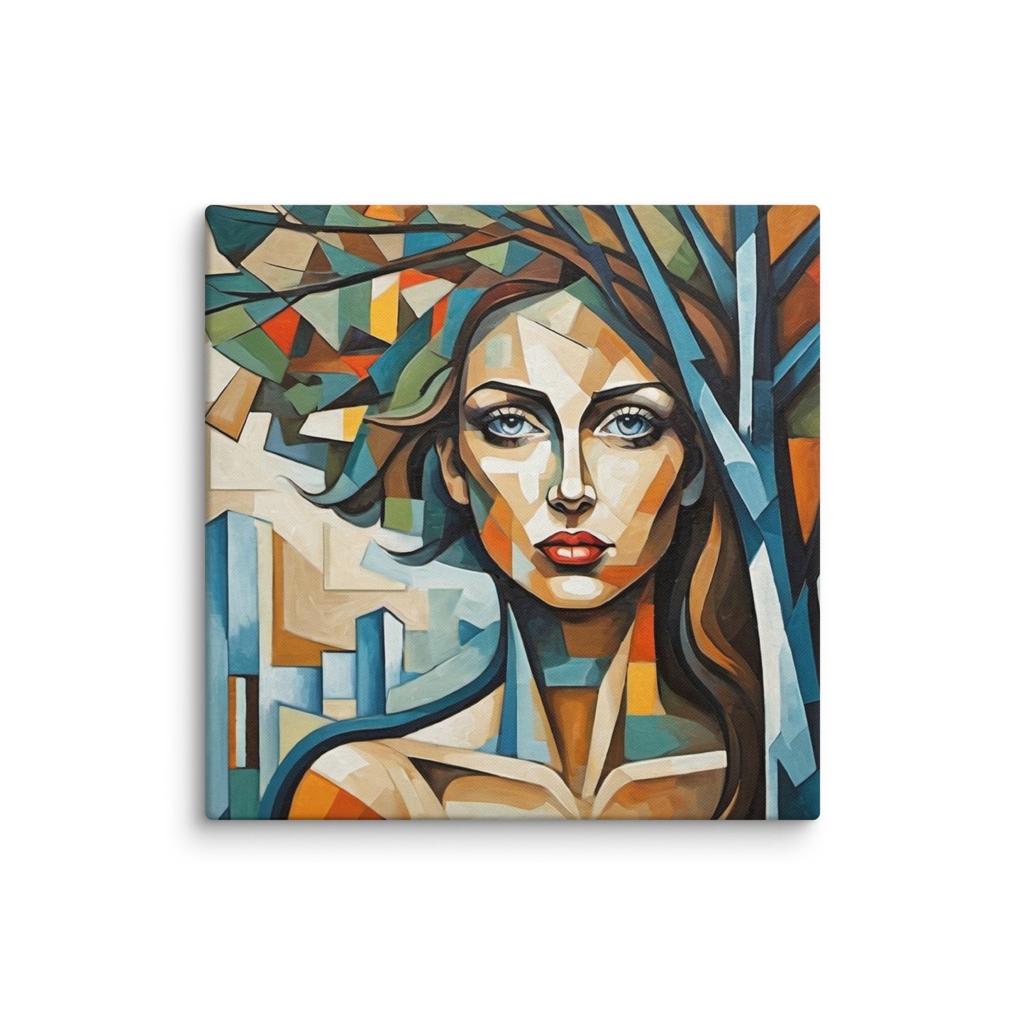Fusion Cubism Modern ART Canvas